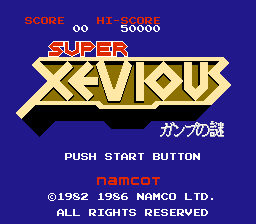 Super Xevious - Gump no Nazo (Japan)